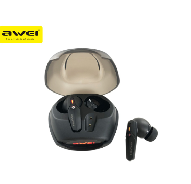 Awei T25 TWS Wireless Bluetooth 5.3 CTouch Control In-Ear Earbuds w/ Charging Case