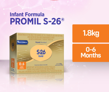 Wyeth Nutrition S-26 GOLD 0-6 months 1.8kg
