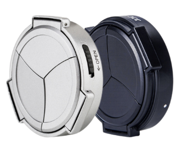 JJC 2-in-1 Auto Lens Cap and Lens Hood for Fujifilm X100V X100T X100S X100F X100 X70 Cameras, No Vignetting Lens protective Cover