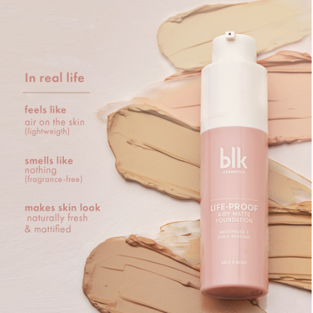 Blk Cosmetics Daydream Airy Matte Foundation 30ml