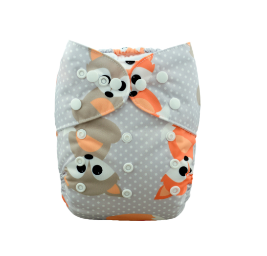 Alva Baby Cloth Diapers Washable Pocket Nappy Diaper Only D38