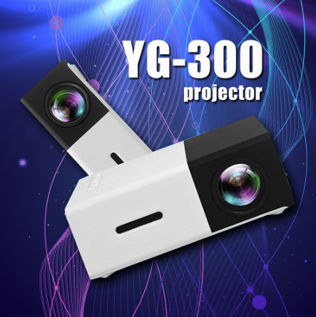 YG-300 600 Lumens Mini Portable Projector wireless projector HD 1080P Led Home Projector