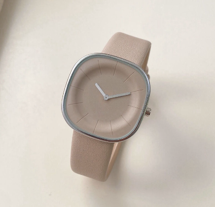 Women Watch Simple Frosted Fashion Watches for Girls Students health milk tea minimalist and high-end espresso women's watch syrup simple