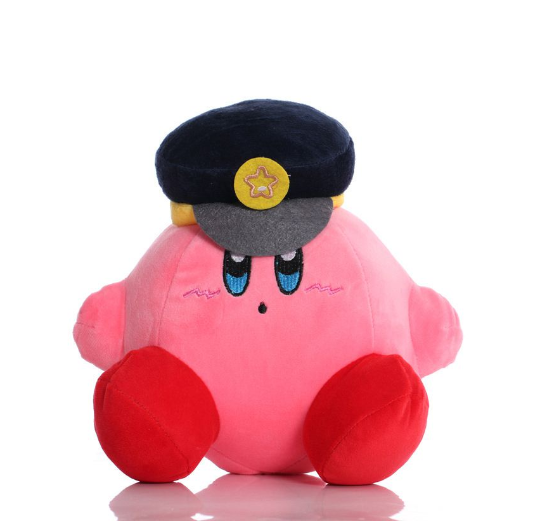 New Kirby Plush Anime Kawaii Cute Star Stuffed Peluche Quality Cartoon Toys Great Christmas Birthday Gift K17