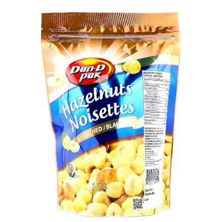 Dan-D Pak Blanched Hazelnuts 425g