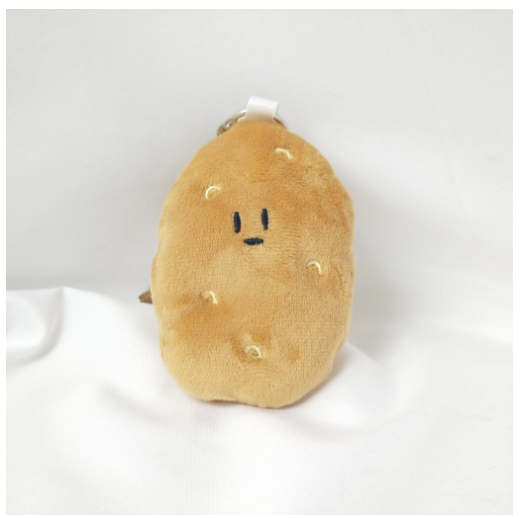 Cute Plush Toys Snacks Vegetables and Fruits Series Expression Plush Doll Bag Pendant  V16