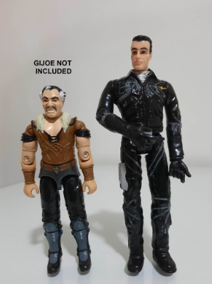 Vintage 1997 Lost In Space MAJOR DON WEST 4.5" Action Figure New Line Productions Toy