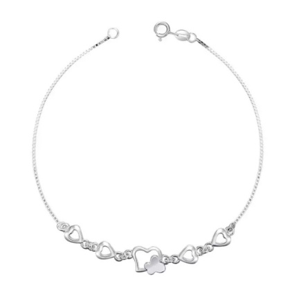 Silver Fashion Jewelry Accessory Ladies' Bracelet