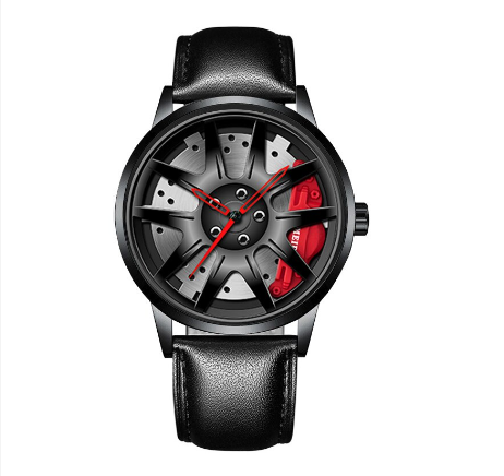 POSHI Quartz Business Wacthes Men's Stainless Steel Wheel Hub Waterproof Wristwatch Men Watch Relo Ng Kalalakihan 10