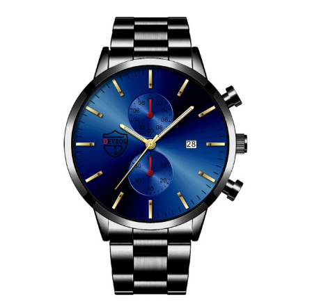 Luxury Gold Full Steel Men's Waterproof Quartz Business Wacthes Men Watch Relo Ng Kalalakihan 11