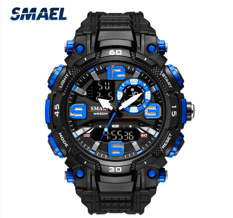 SMAEL Original Men's Watches Top Brand LED Digital Fashion Male Military 50M Waterproof Sport Casual Creative Watch Men 1921 M003