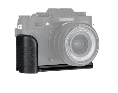 JJC HG-XT30 Camera Hand Grip for Fuji Fujifilm XT30 II XT20 XT10 X-T30 II X-T20 X-T10 Arca Type Quick Release Base L Plate Bracket Anti-slip