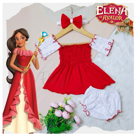 3in1 Tiffany Disney Smocking Set for Baby Girl 1-18 Months S13