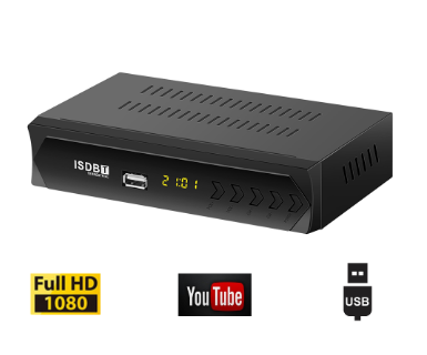 ISDB-T Terrestrial Converter STB Receiver Digital TV Set Top Box