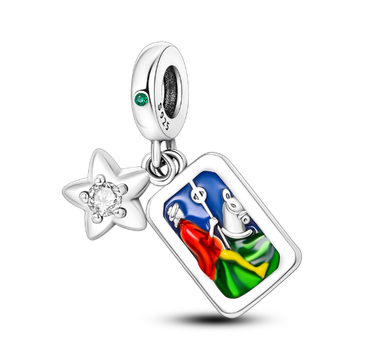 25 Sterling Silver Dog Bone Charm Suitable For Pandora Bracelet DIY 0013