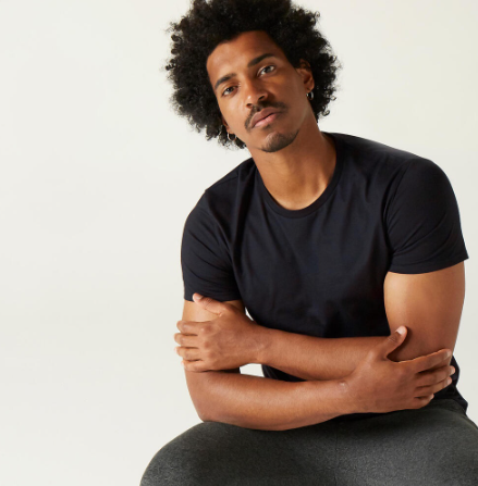 Decathlon Nyamba Fitness Pure Cotton T-Shirt Sportee