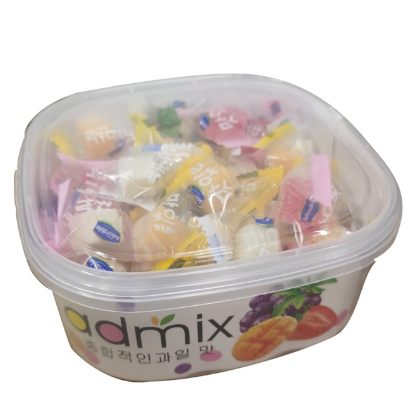 Adorable Admix Fruit Soft Candy Assorted Flavor  Jar 308g