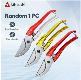 Mitsushi Plant Scissors Garden Pruning Shears Garden Cutter Garden Plants Branch Garden Tools