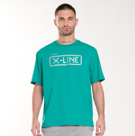Lee Xline T-shirt for Men in Parakeet