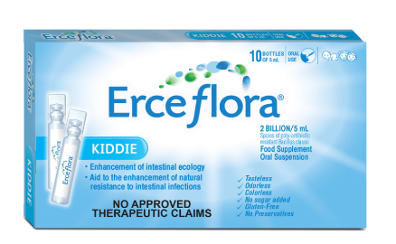 Erceflora Kiddie Probiotic Supplement - 10 Mini Bottles x 5ml