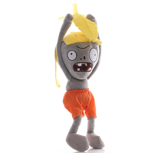 30CM Plants vs Zombies Plush Doll Peashooter SplitPea Clown Zombie Figures Soft Stuffed Toys Kids Halloween Gift Z29