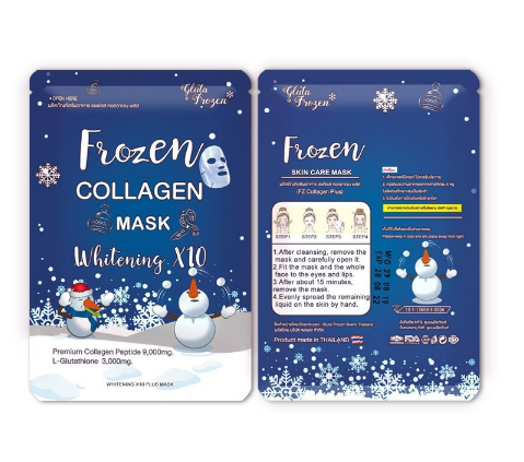 Frozen Collagen Whitening Moisturizing Face Mask