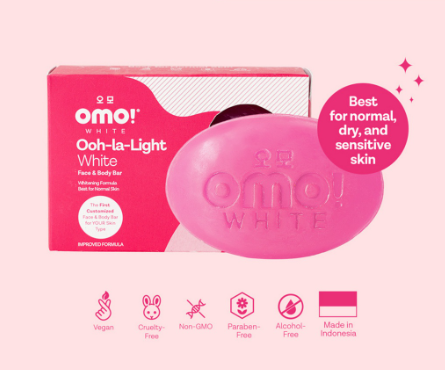OMO! White Ooh-la-Light White Soap