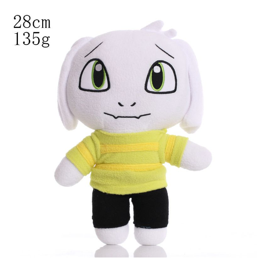 Undertale Plush Doll Sans Sunflower Chara Asriel Lancer Stuffed Toy Kid Gifts 13