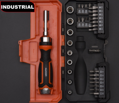 Harden 551247 47Pcs Ratchet Screwdriver Set (Industrial) Car Repair Tools Kit