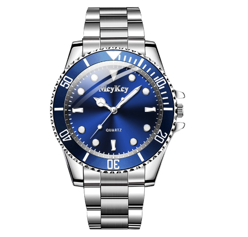 Luxury Men Stainless Steel Business Watches With Calendar Male Sport Quartz Watch M7