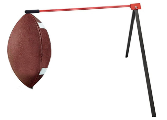 Football Kicking Tee, Portable Football Kicking Stand Field Goal Kicking Holder, Football Launcher Training Equipment for Adult & Youth