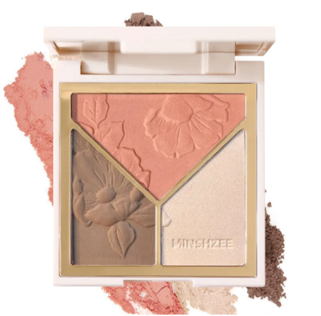 SACE LADY Highlighter & Contour Powder Palette Shimmer Base Illuminator Highlighting Face Makeup