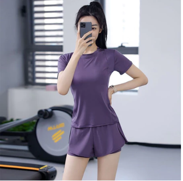 Running shorts women loose-fitting yoga training shorts for speed-drying running