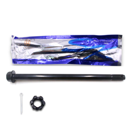 SK Rear Axle High Tensile With Castle Nut For Yamaha STX125