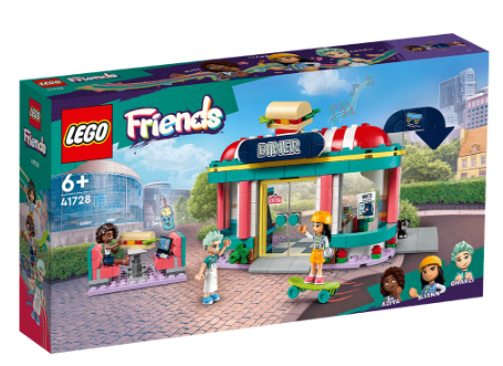 Lego 41728 Friends Heartlake Downtown Diner Building Blocks