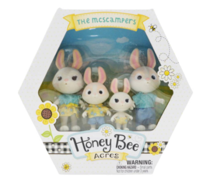 Honey Bee Acres The Mcscampers Bunny Family