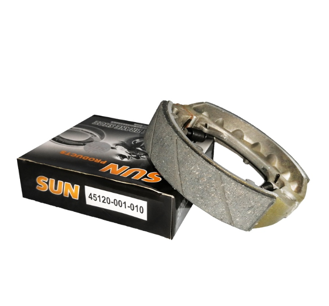 SUN Brake Shoe w/spring & canal for XRM, WAVE, DREAM, SMASH, RAIDER-J (45120-001-010)