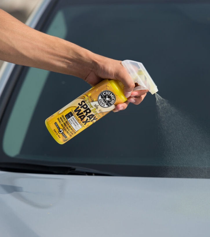 Chemical Guys BLAZIN' BANANA NATURAL CARNAUBA SPRAY WAX 16oz