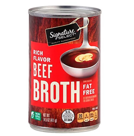 Signature Select Beef Broth 411g