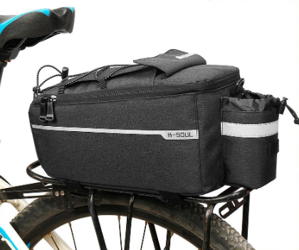 B-SOUL Bicycle Bag Bike Rear Rack Bag Package Bicycle Shelf Utility Pocket