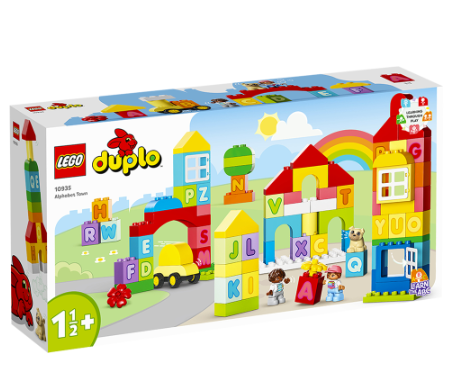 Lego 10935 Duplo Alphabet Town 87 pcs Building Blocks