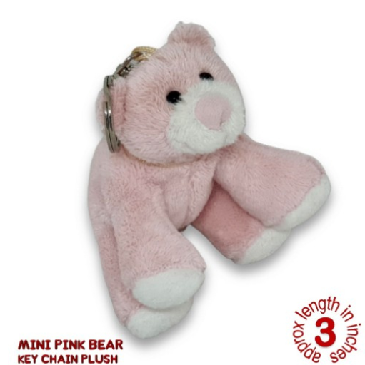 KC0415 Key Clips Rings Hanging Plushies Bag Charm Stuffed Toys KC43