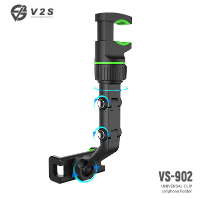 V2S VS-902 Universal CLIP 360 Degree Multifuntional Cellphone Holder