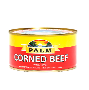 Palm Corned Beef with Natural Juice Plain 326g