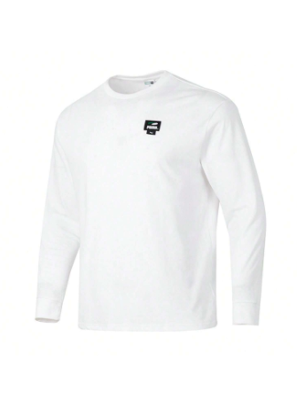 Puma Men's Running Fitness Training Long Sleeve Crew Neck Casual Top