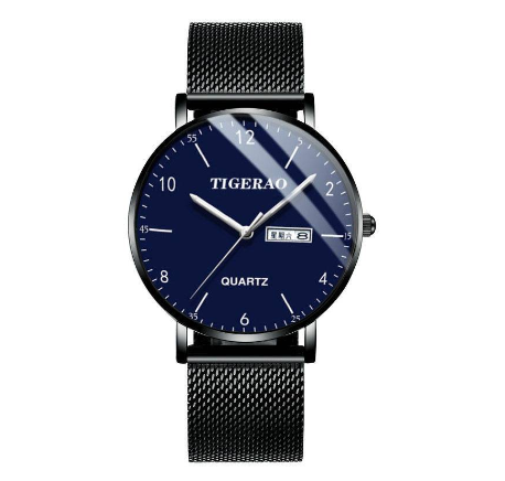 Ultra Thin Watch For Men Mens Water proof Quartz Authentic Leather Original Waterproof Simple Watch Steel Belt Fashion Korean Watch 8