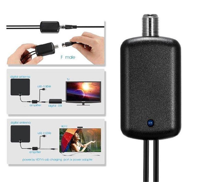 TV Signal Amplifier Booster Digital HD For TV Fox Antenna