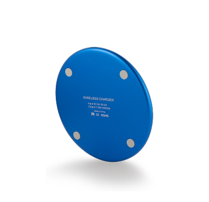 Qi Metal 10W Wireless Charger For iPhone 8 X XR XS Max QC3.0 Fast Wireless Charging