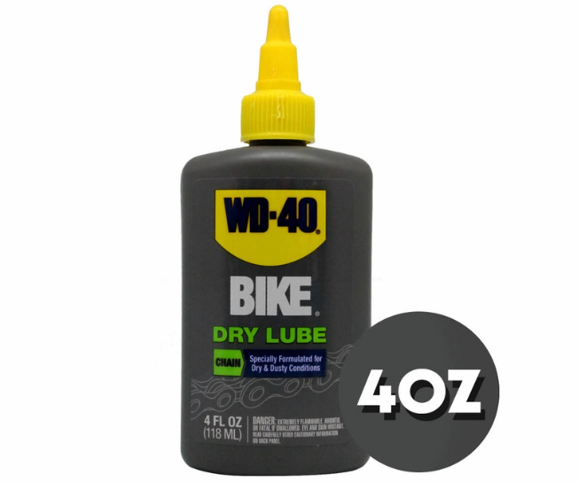 WD-40 Bike Chain Lubricant Dry 118ml Specially Formulated for Dry & Dusty Conditions