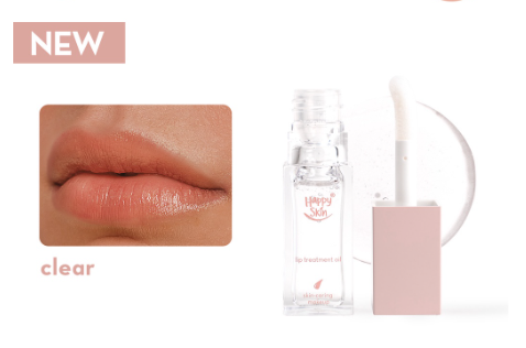 Happy Skin Lip Treatment Oil in Clear